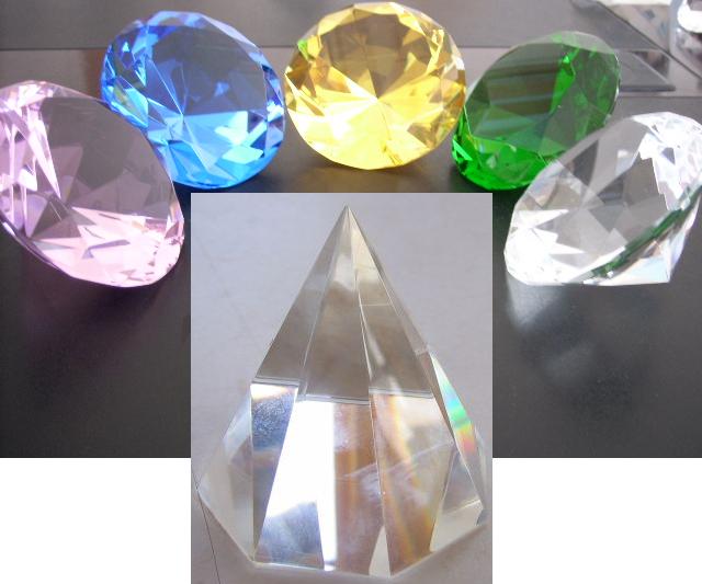 Crystal Diamonds & Decorations