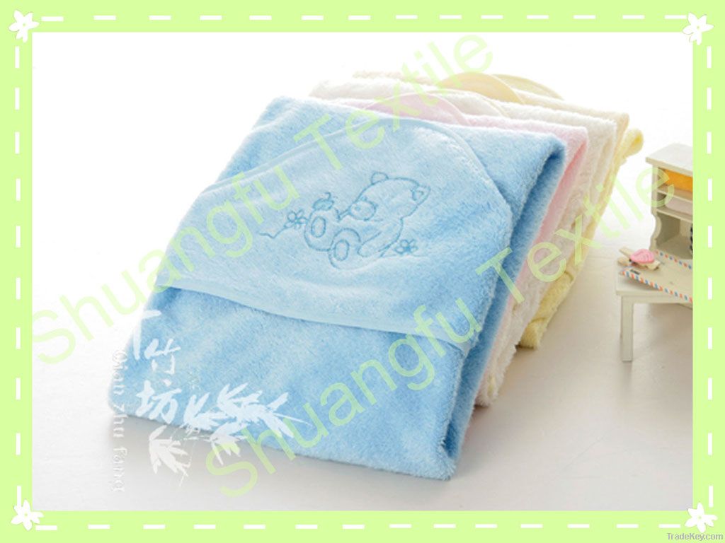 Embroidery/Printing/Cut Velvet/ Baby Blanket/Children Blanket/Pure Col