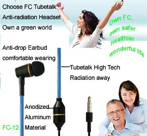 FC Air Tube radiation safe earphone