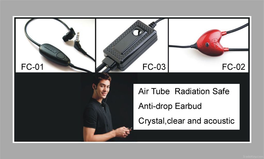 FC Hollow Air Tube Radiation safe Headsets