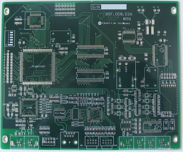 Double sided pcb