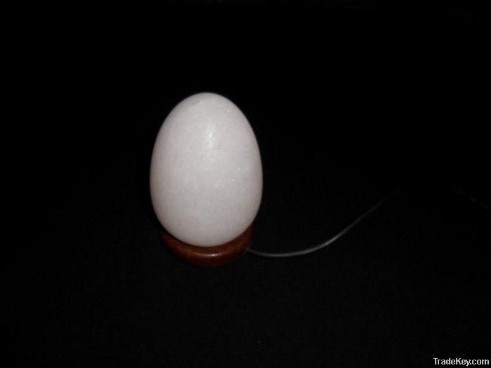 Rock Salt Egg Shape USB Lamp