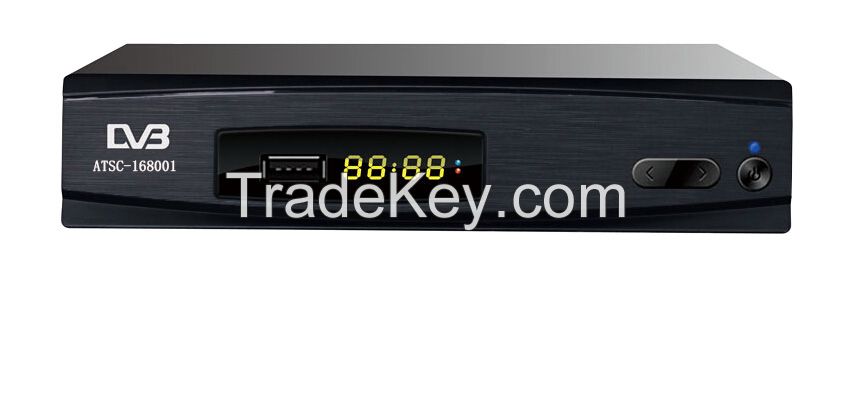 Hot sale DVB-T2  digital terrestrial receiver ATSC decoder ATSC  Mexico/America /canada