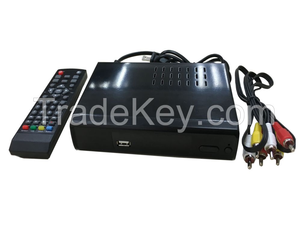 Hot sale DVB-T2  digital terrestrial receiver ATSC decoder ATSC  Mexico/America /canada 
