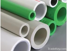 PPR plastic green pipe