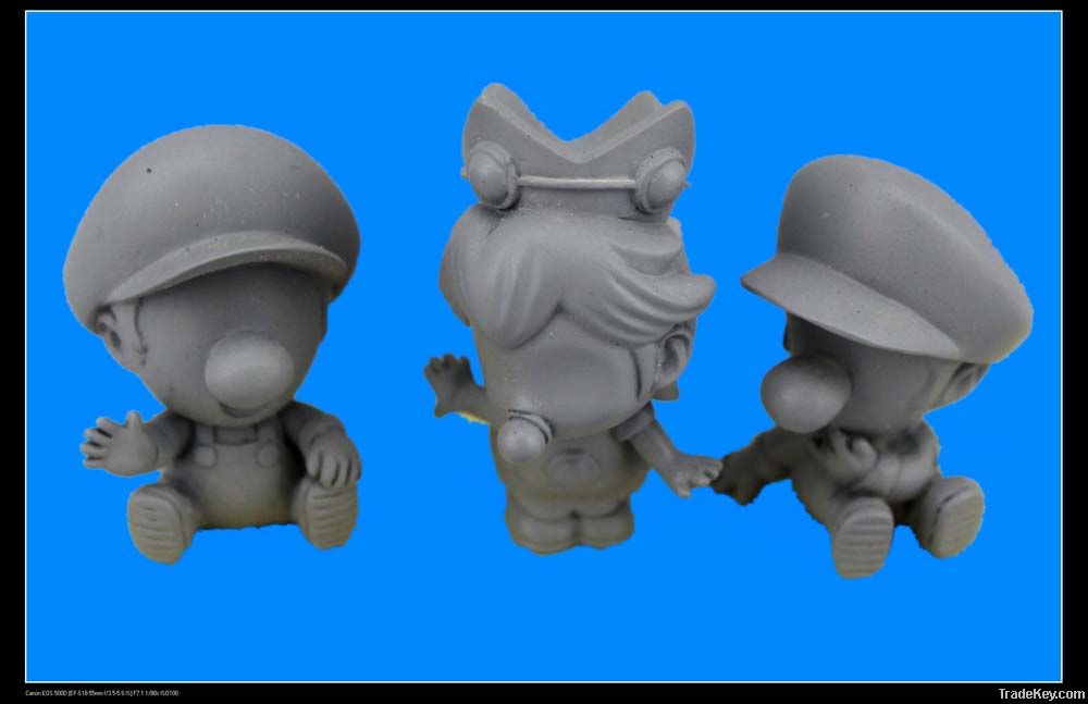 Clay cartoon figurine for kids