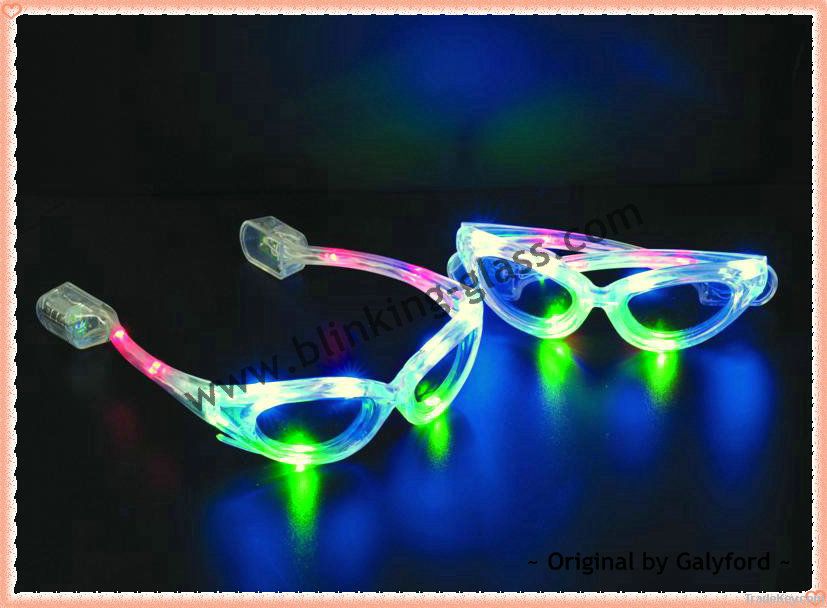 LED Flashing sunglasses