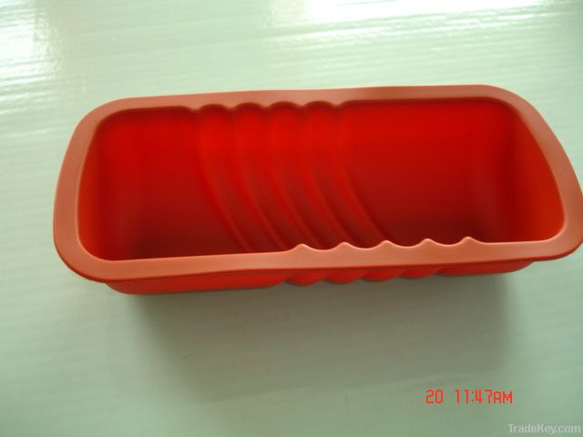 silicone rubber loaf cake mould