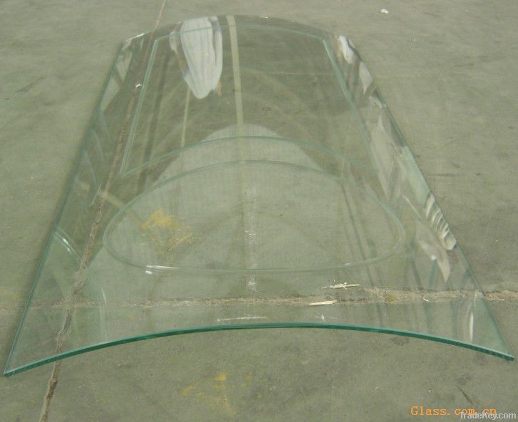 6mm bend steel glass