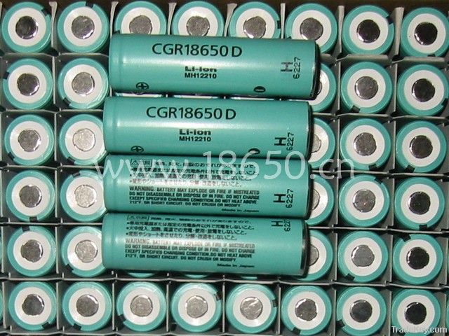 Panasonic rechargeable lithium ion battery-column