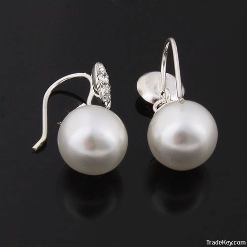 Pearls Fashion Sterling Silver Earrings