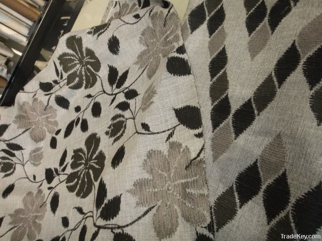 Jacquard fabric for upholstery use