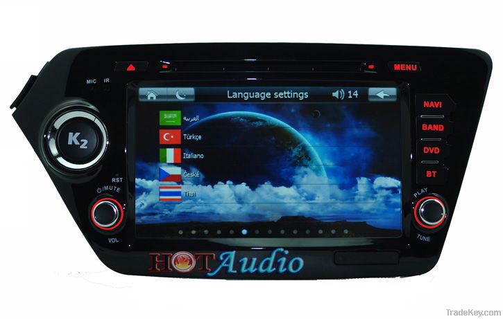 Car DVD for KIA K2(2011-2012)