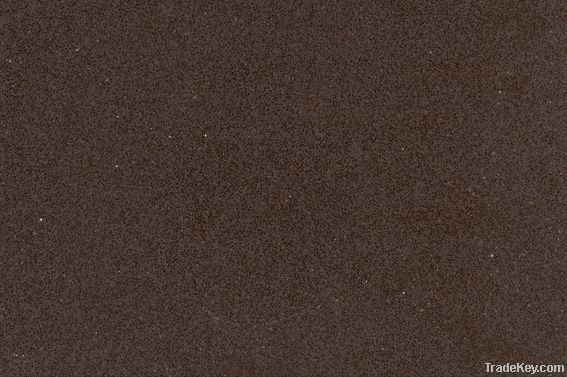 F2903 Pure brown quartz slabs