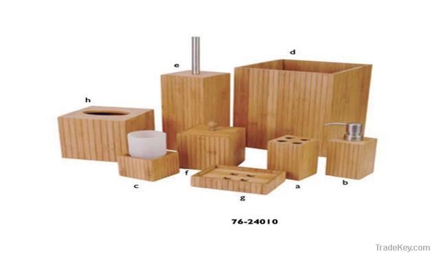 bamboo bathroom ware