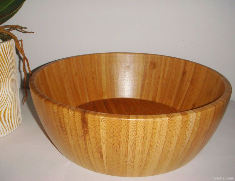 Bamboo Bowl From Singapore