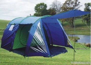 camping tent with seperate rooms