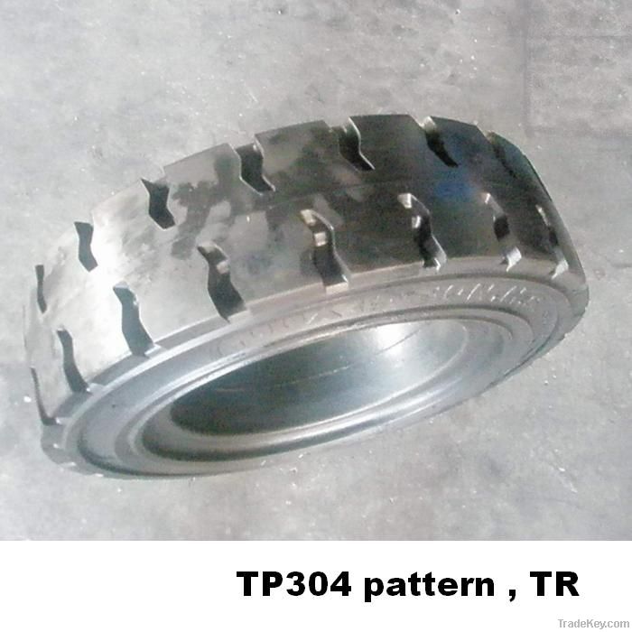 pneumatic shaped solidtyre