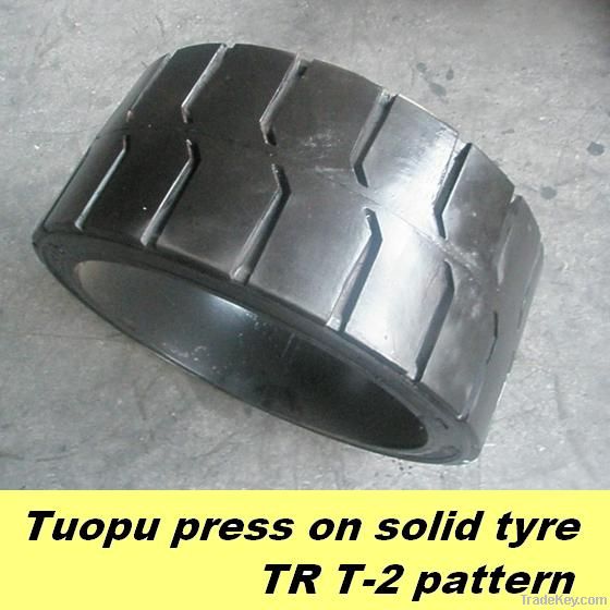 press-on solid tyre 14*5*10