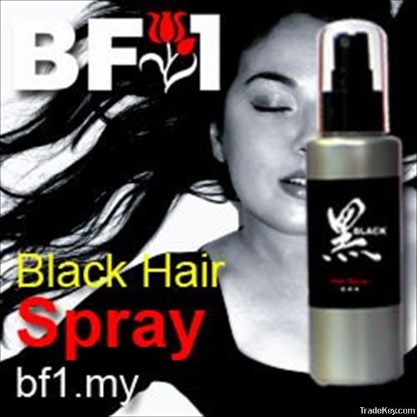 Black Hair Spray