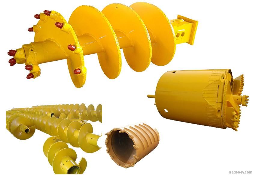 Drilling tools and spare parts of rotary drilling rig(hydraulic piling