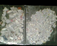 urea tableware scraps