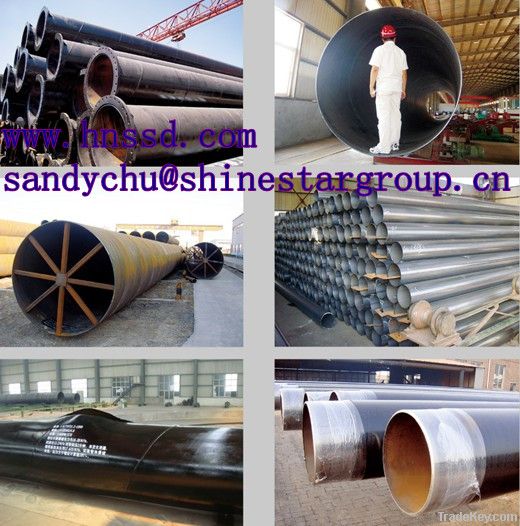 ASTM A252 spirally welded steel pipe