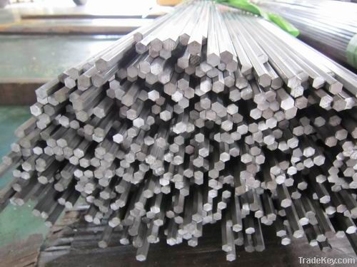 Cold drawn hexagonal steel bar