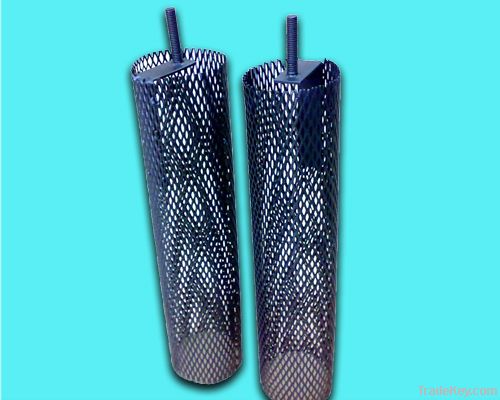 Titanium anode mesh for electroplating