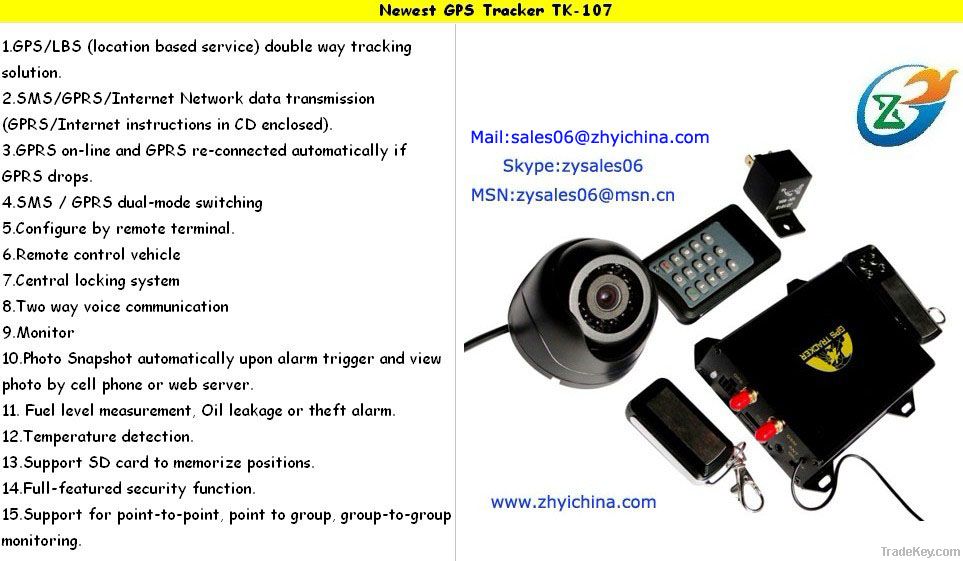 whole sale gps tracker tk102 tk103 tk104 tk106 tk107