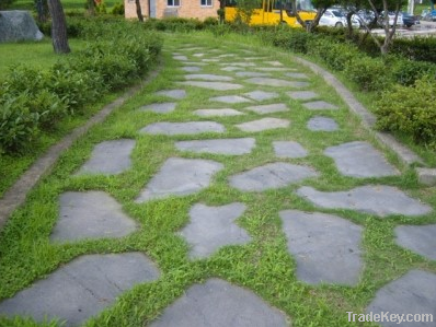 the cheapest garden landscape/stepping stone