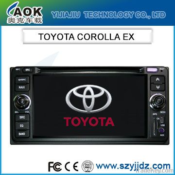 Hot sale!!car dvd player for 2012 TOYOTA COROLLA with mavigation gps