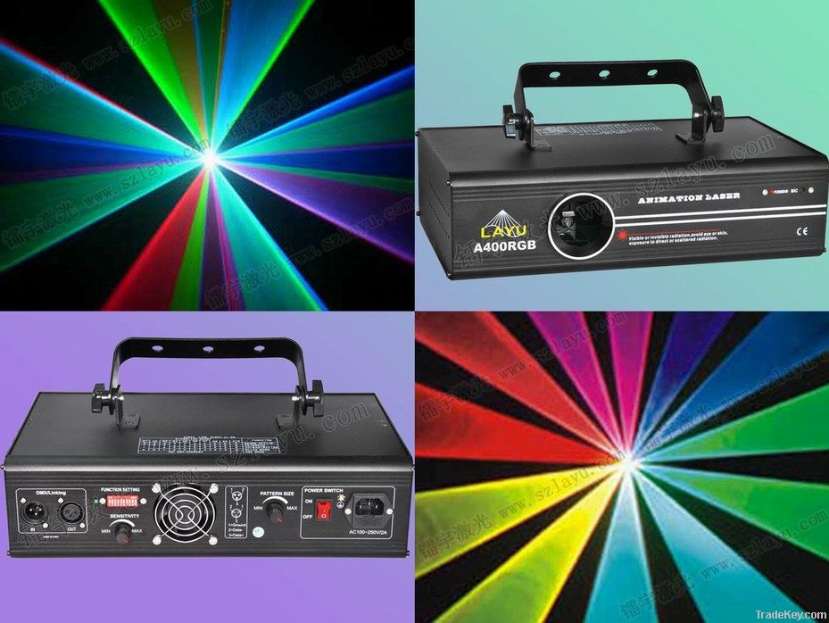 400mw RGB carton laser