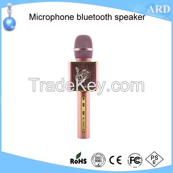 2017 Innovative Karaoke Microphone Bluetooth Speaker