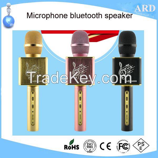 2017 Innovative Karaoke Microphone Bluetooth Speaker