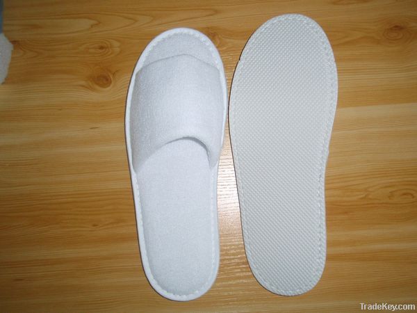 hotel terry open toe slipper