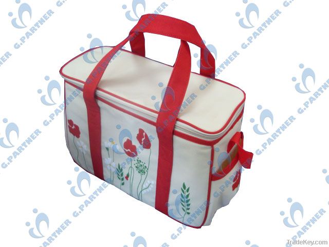 Cooler Bag (Lotus Pattern)