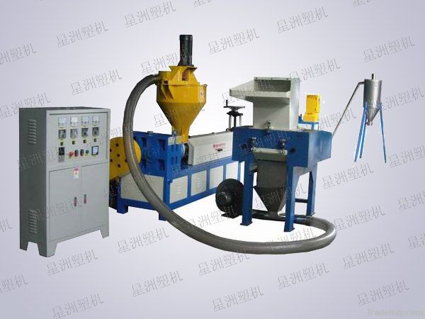 Small heat-sensitive single-stage plastic granulator