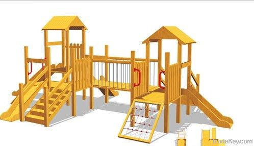 Wooden Outdoor Playground