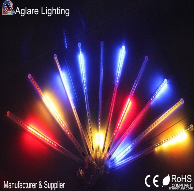 DC12V RGB LED meteor lighting for christmas decoration