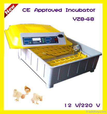 Hottest 48 Eggs Chicken Mini Egg Incubator (CE Approved)