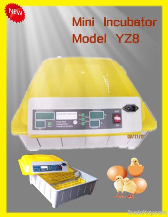 Newest Poultry Egg Incubator Small Model YZ8-48