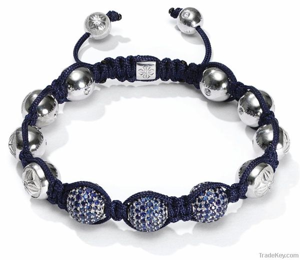 fashion style shamballa bracelet alloy rhinstone AAXF36