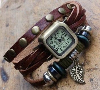 New Arrival Leather Band Watch Cow Leather Bracelet Watch Quartz Watches Vintage Watches Free Shipping