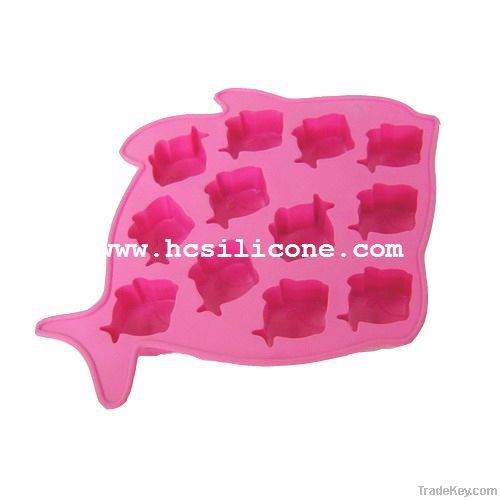 silicone ice cube tray