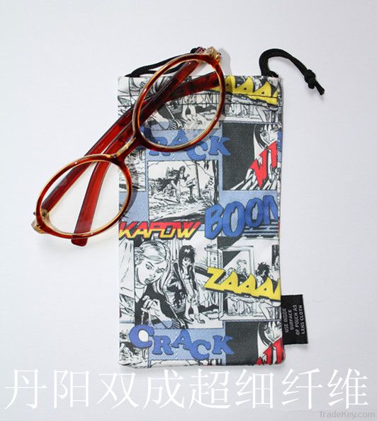 PU/PVC/Microfiber eyeglasses bag/pouch