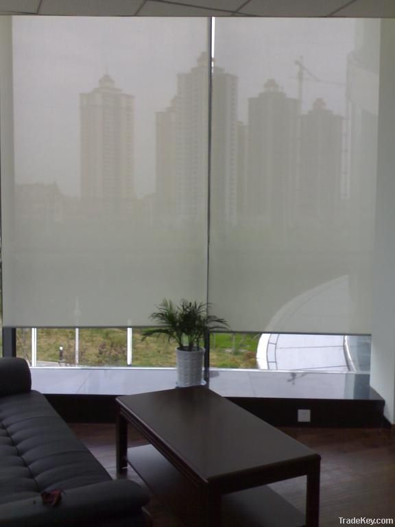 Fabric roller blinds