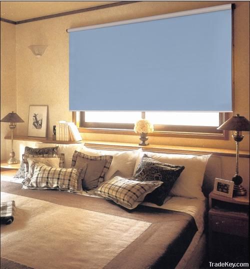 Fabric roller blinds