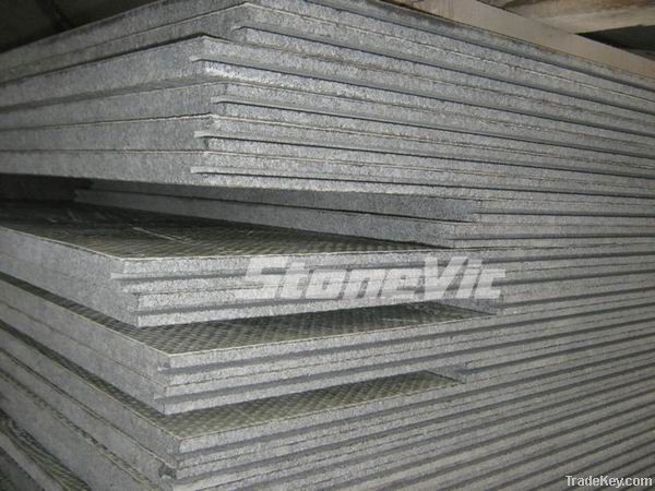 Fiberglass laminated granite panel