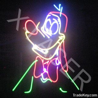 3W RGB full color Animation laser light